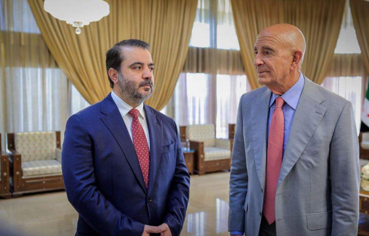 الشيباني يستقبل يرّاك في دمشق