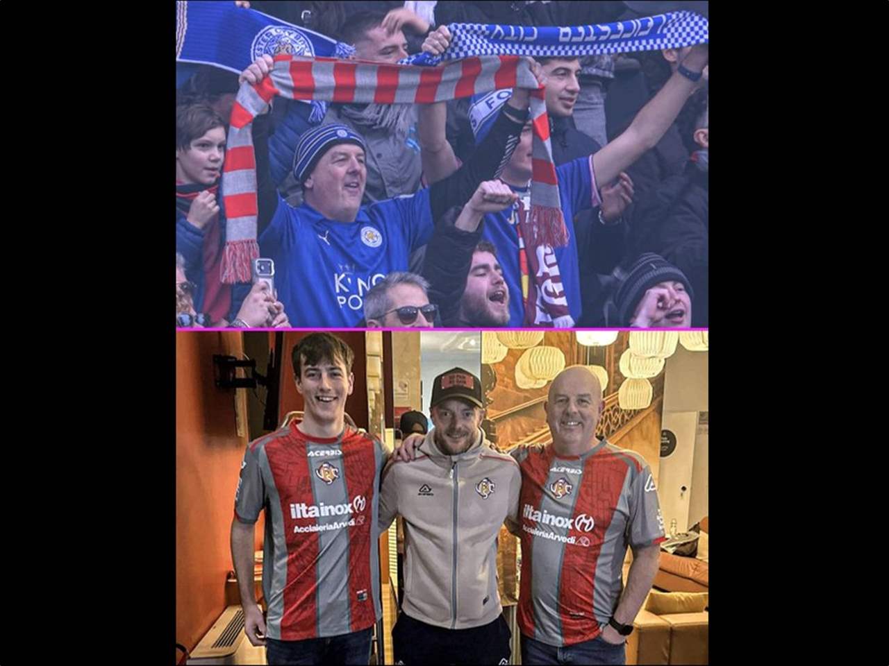 جماهير ليستر تسافر إلى إيطاليا لمشاهدة فاردي، والمكافأة بالانتظار