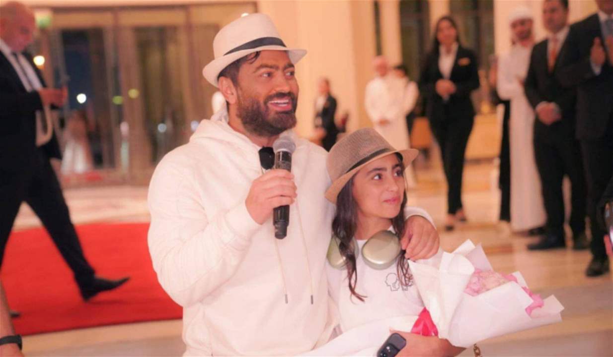 رسالة مؤثرة من تاليا ابنة تامر حسني إلى آن الرفاعي تشعل الجدل:  أمي الثانية 