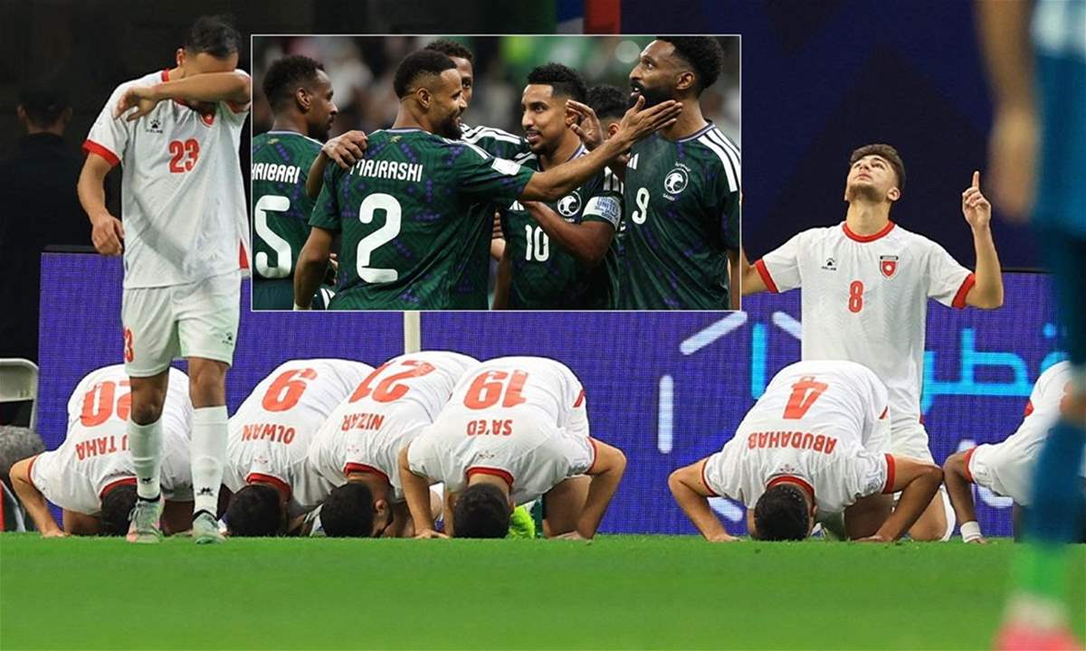 كأس العرب: الأردن يقابل السعودية في نصف النهائي