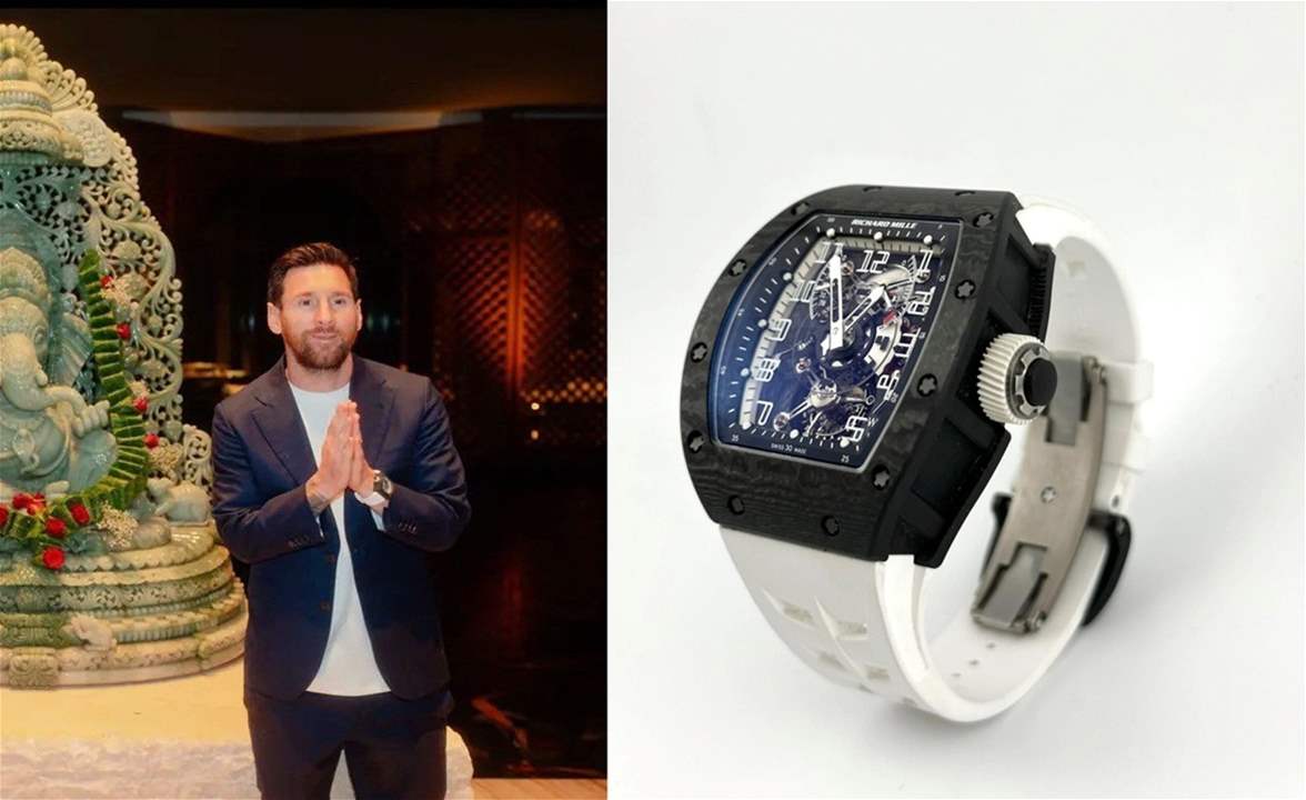 هدية فاخرة لميسي في الهند .. ساعة نادرة بقيمة تتجاوز مليون دولار