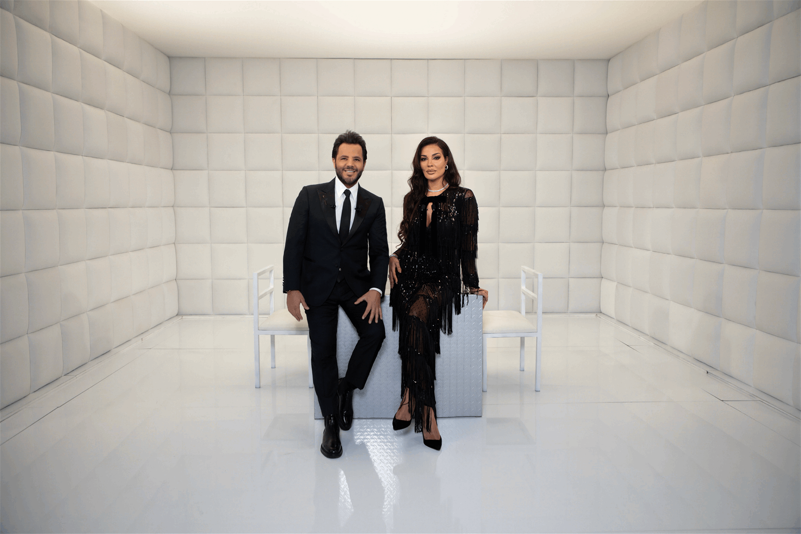 نادين نسيب نجيم بتصريحات لأول مرة عن حقيقة خلافها مع سيرين عبد النور 