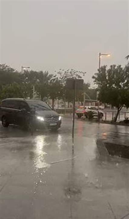 امطار غير مسبوقة تغمر الدوحة (فيديو)