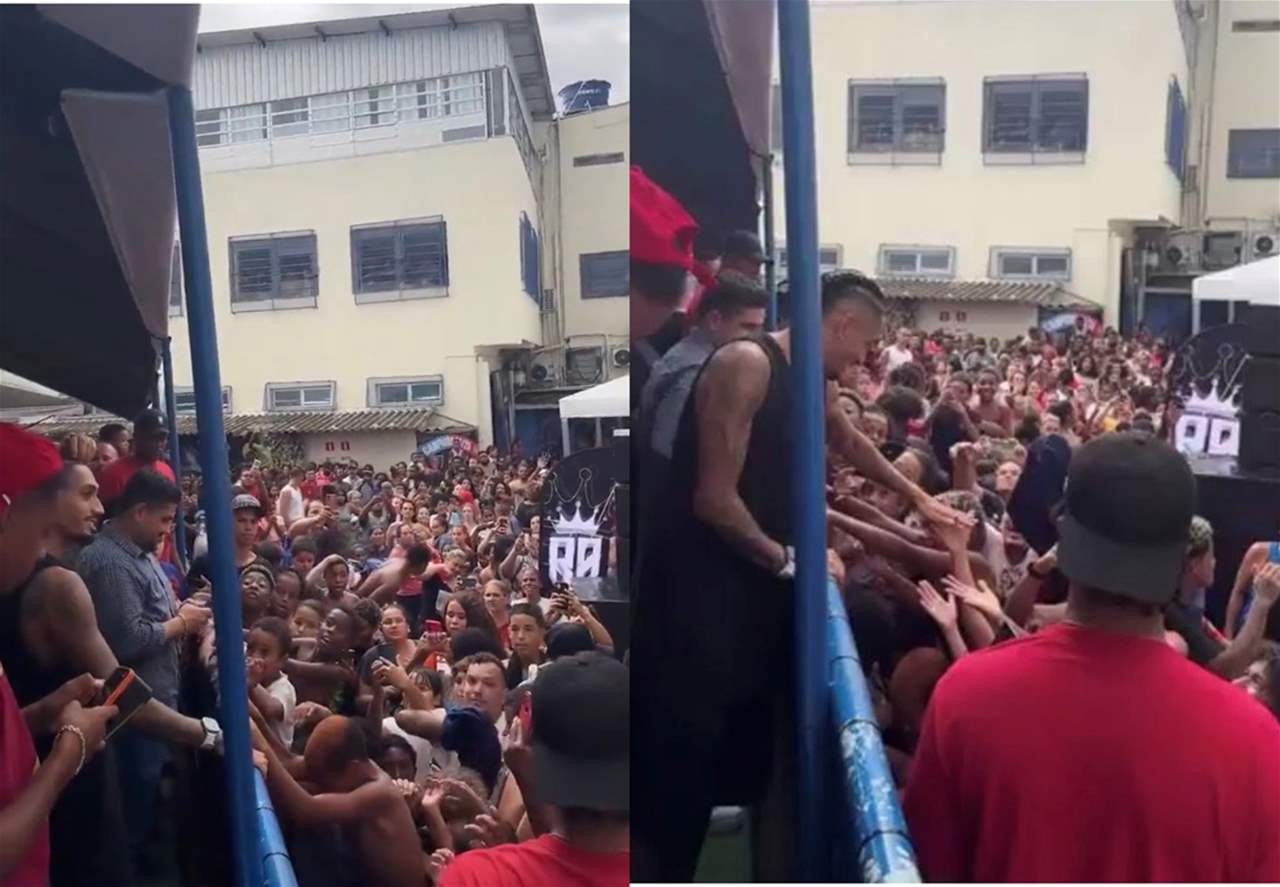 فيديو - رافينيا وزوجته نظما مبادرة خيرية للعائلات المحتاجة في البرازيل 