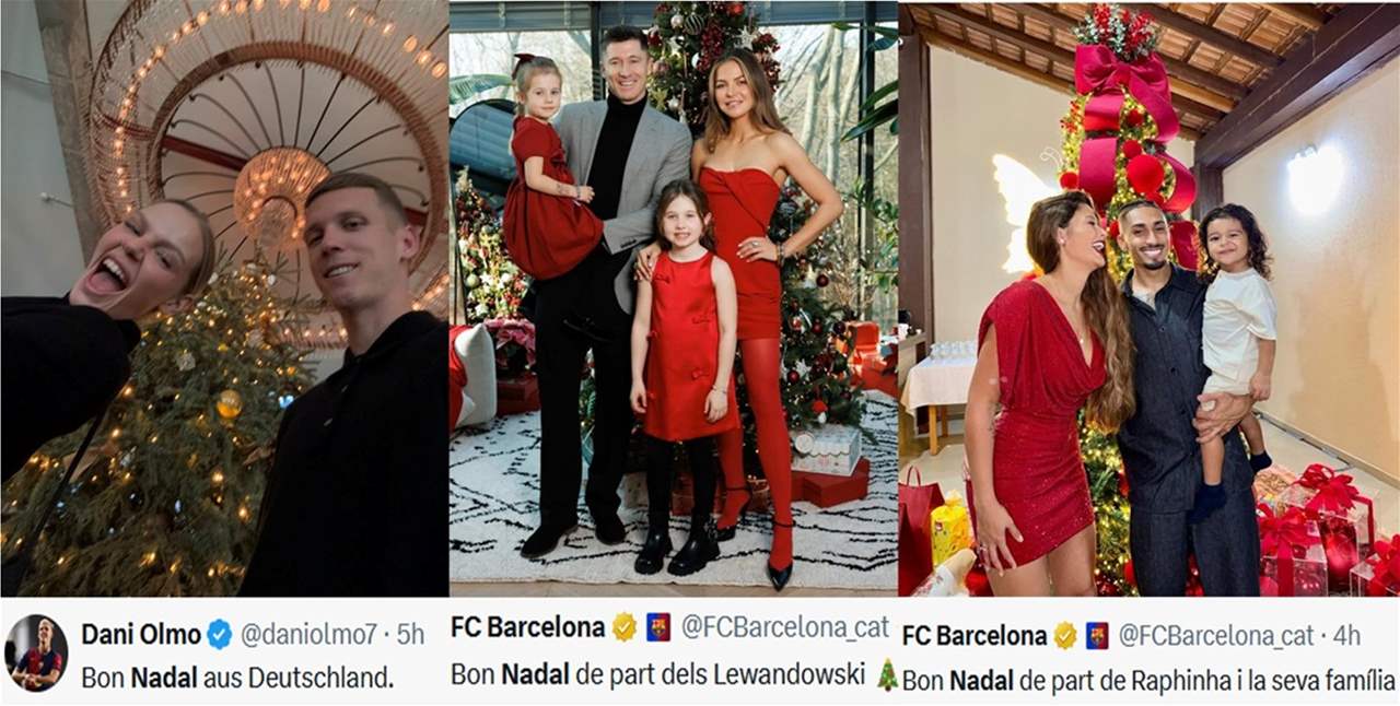 لماذا احتفل لاعبو برشلونة بعبارة "Bon Nadal"؟