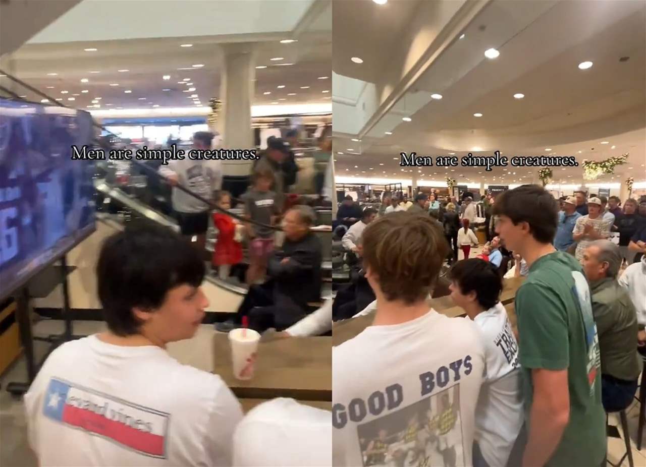 فيديو - مركز تسوّق يثير الجدل بفكرة مبتكرة للرجال