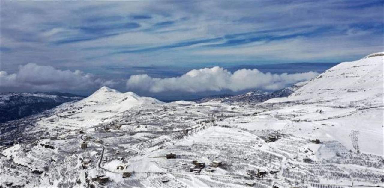 اليكم الطرقات المقطوعة بسبب الثلوج