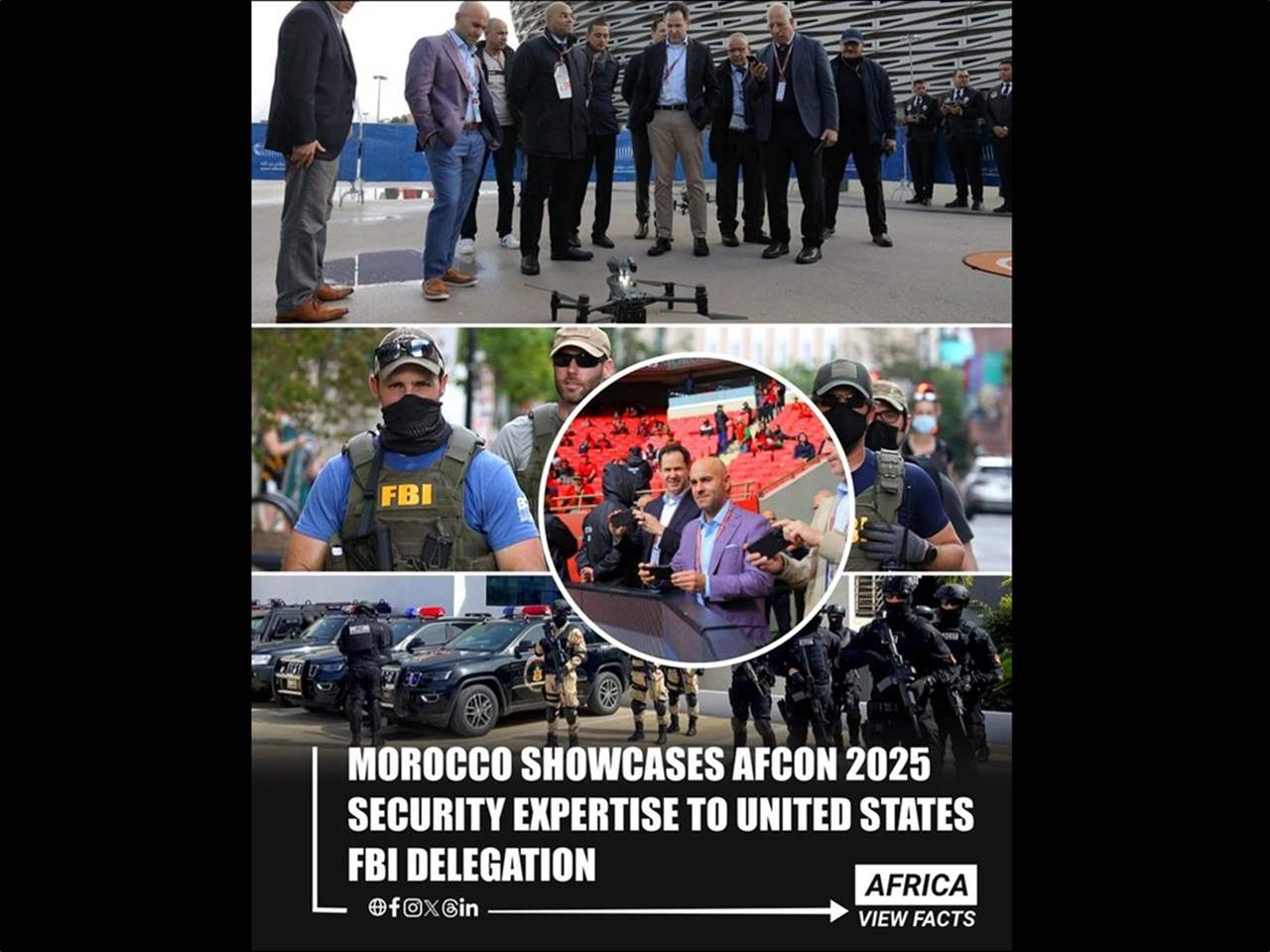 وفد من FBI يزور المغرب بسبب كأس الأمم الأفريقية 