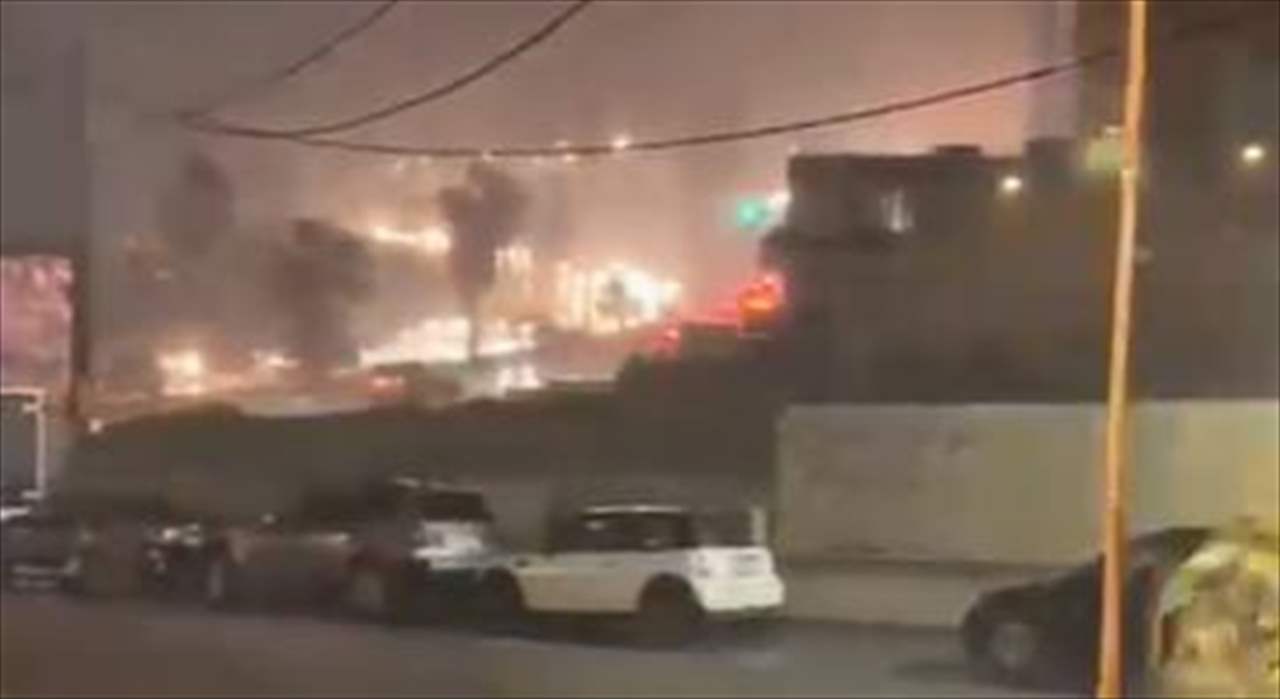 العاصفة تتجه نحو ذروتها.. مراسل الجديد ينقل المشهد مباشرة