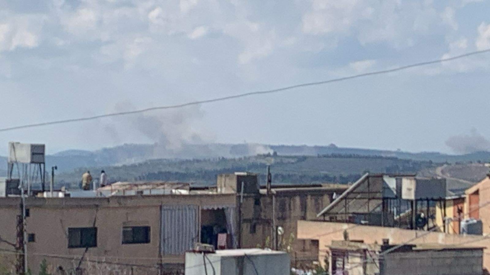 بالفيديو.. غارات إسرائيلية تستهدف الجنوب 