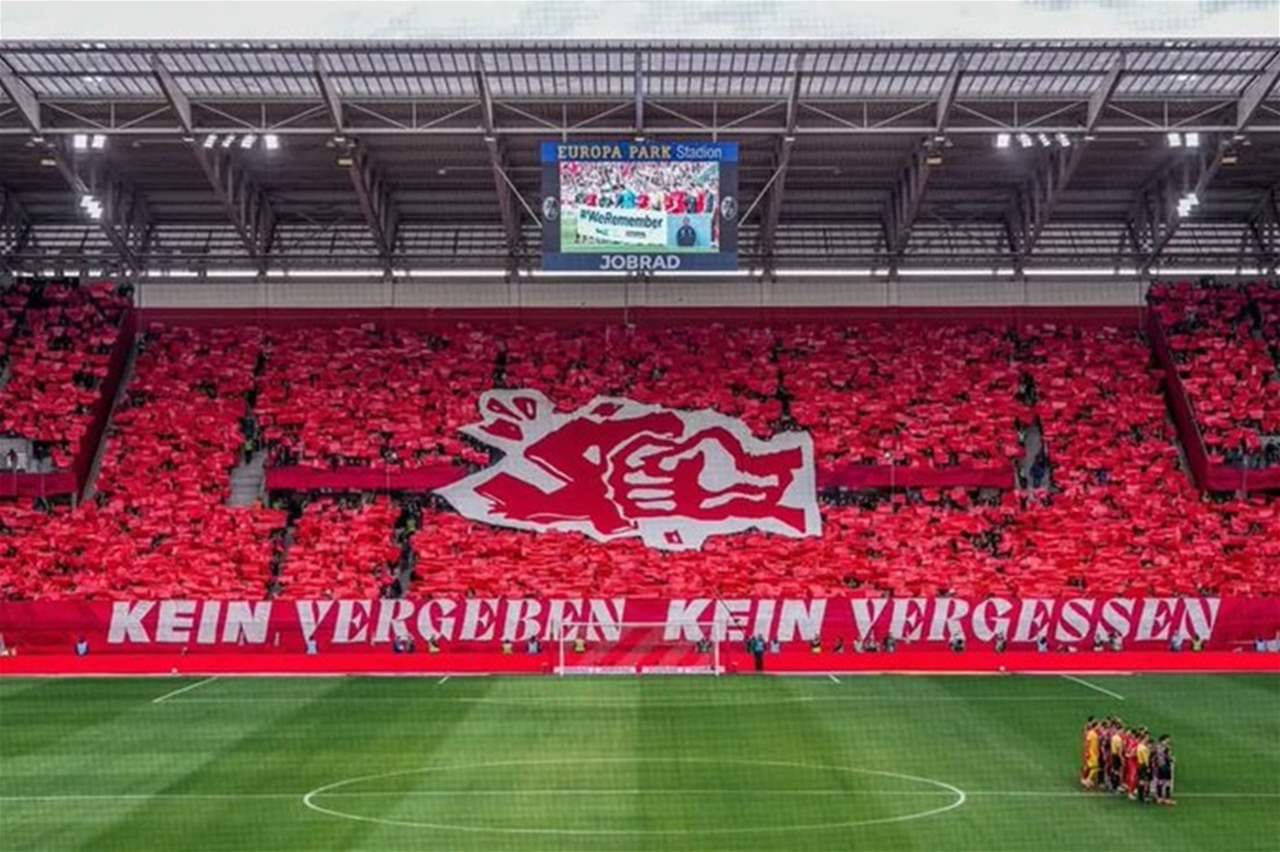 جمهور فرايبورغ يقاطع فريقه بسبب الفريق الاسرائيلي