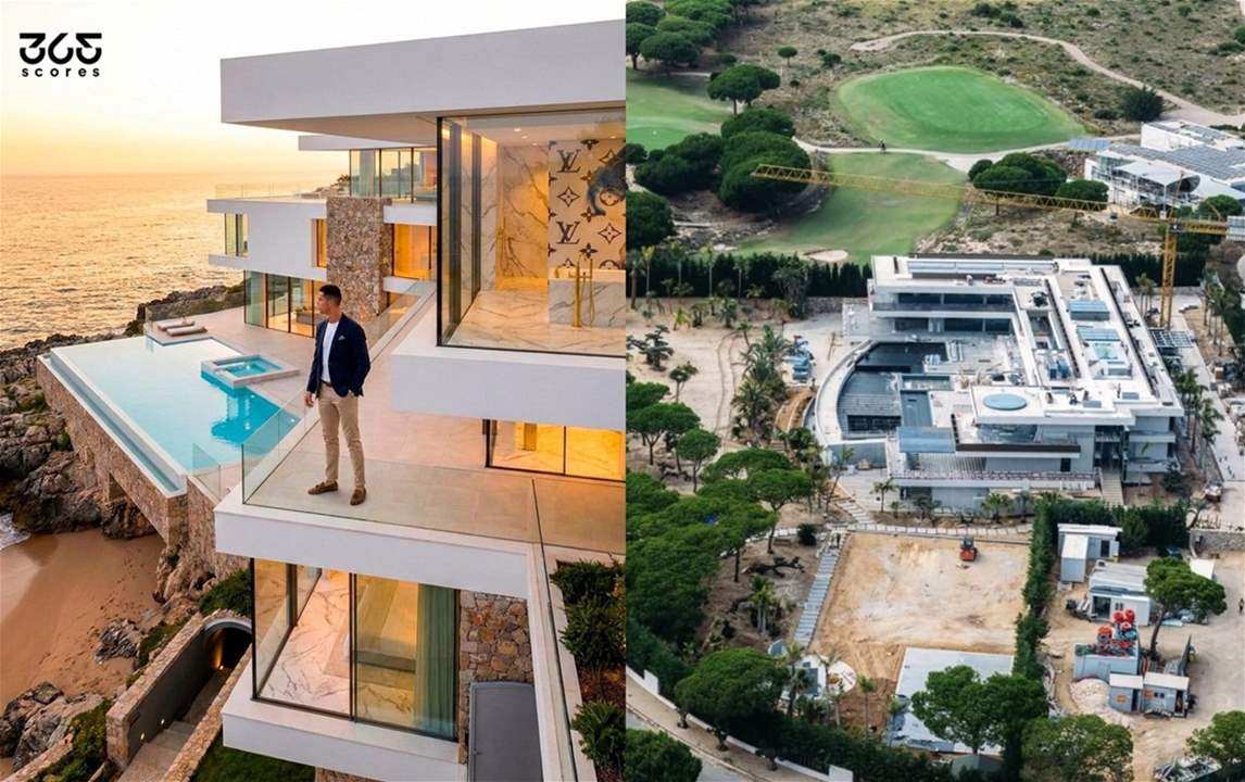 رونالدو يشتري منزلاً على المحيط الأطلسي بـ35 مليون يورو  