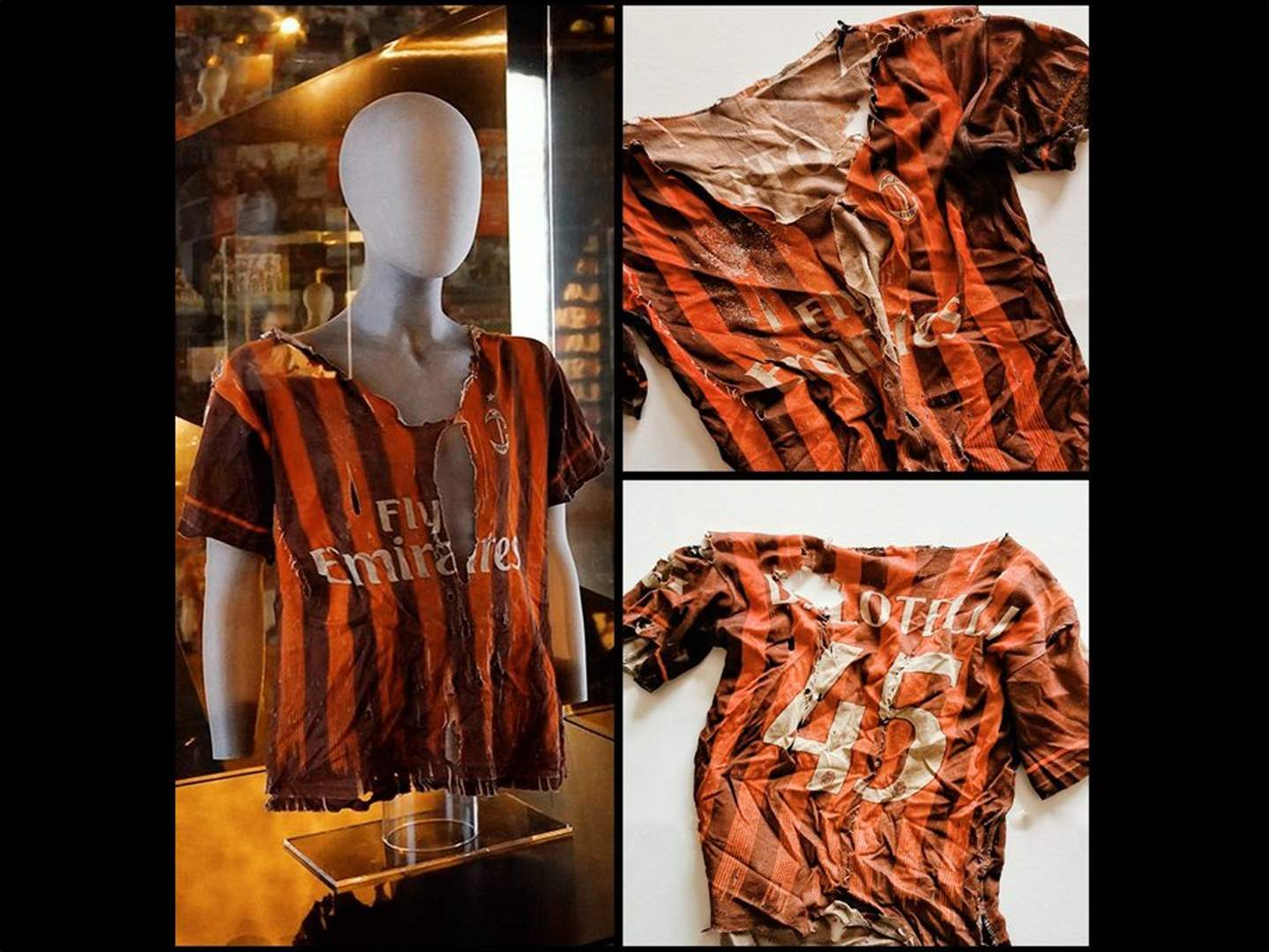 قميص قديم لميلان بطل قصة مثيرة من جنوب السودان