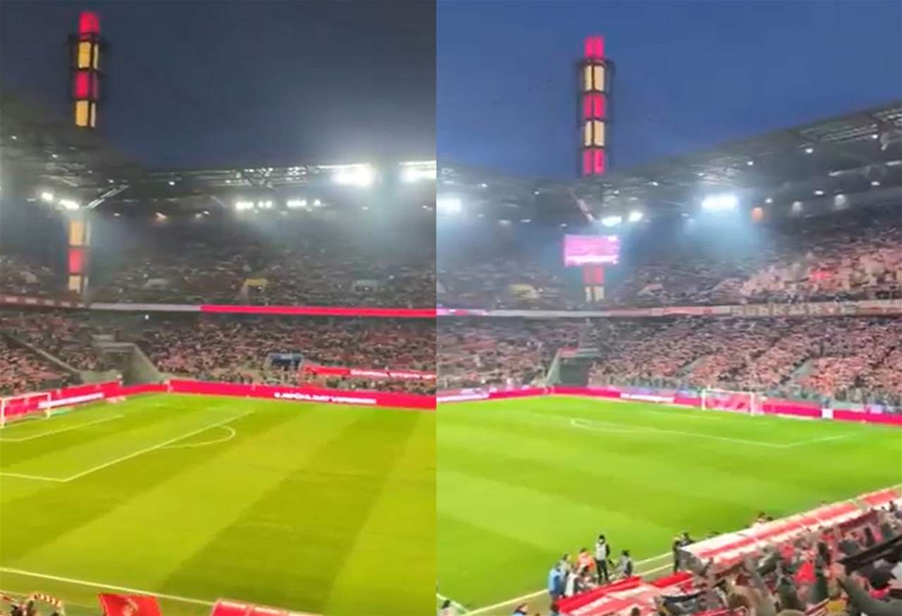 فيديو - 50 ألف متفرج في مباراة للشباب!!