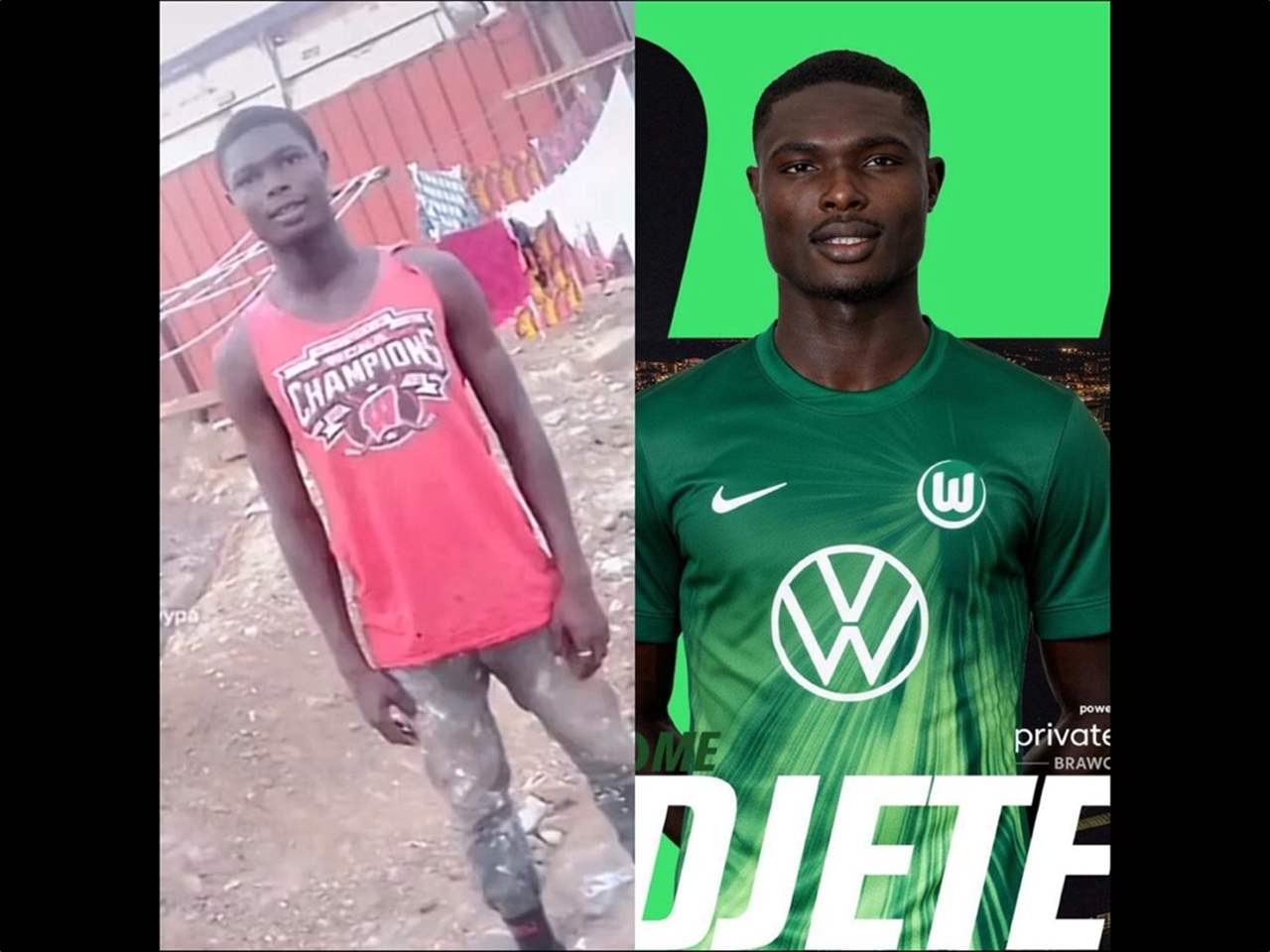 الرسّام المغمور أصبح قصة ملهمة في كرة القدم الأفريقية