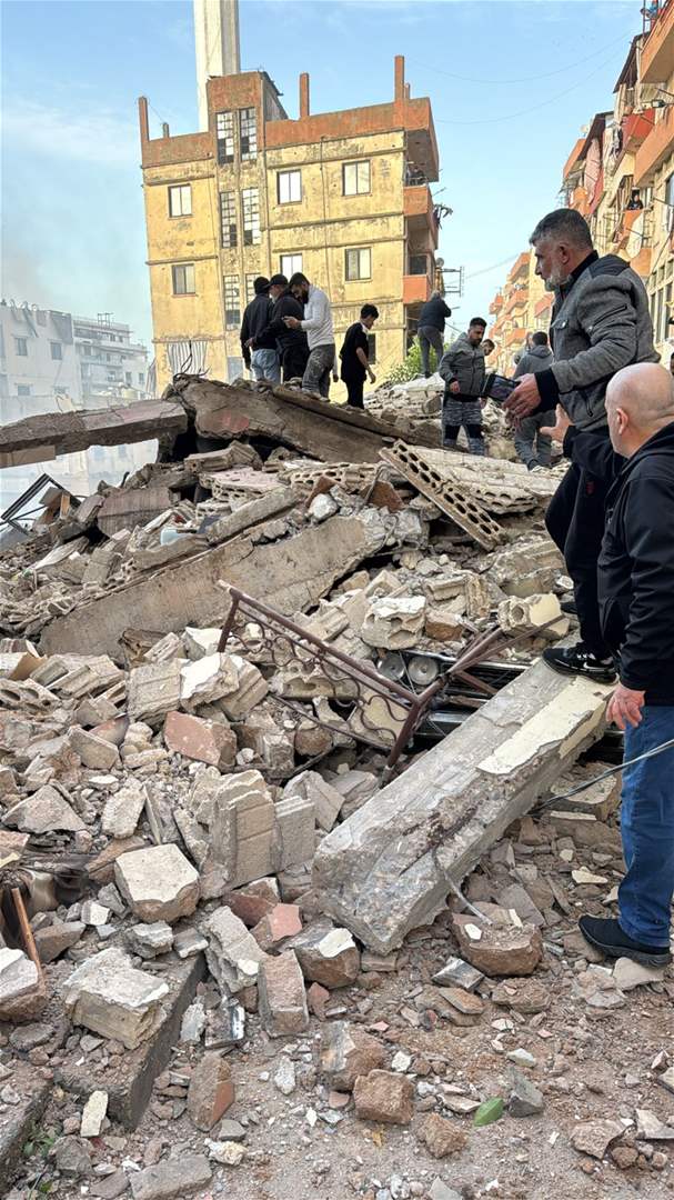 انهيار مبنى جديد في طرابلس.. التفاصيل مع مراسل الجديد