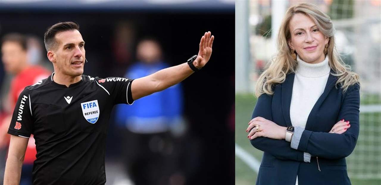 زوجة مندوب ريال مدريد تُشعل ازمة التحكيم الاسباني 