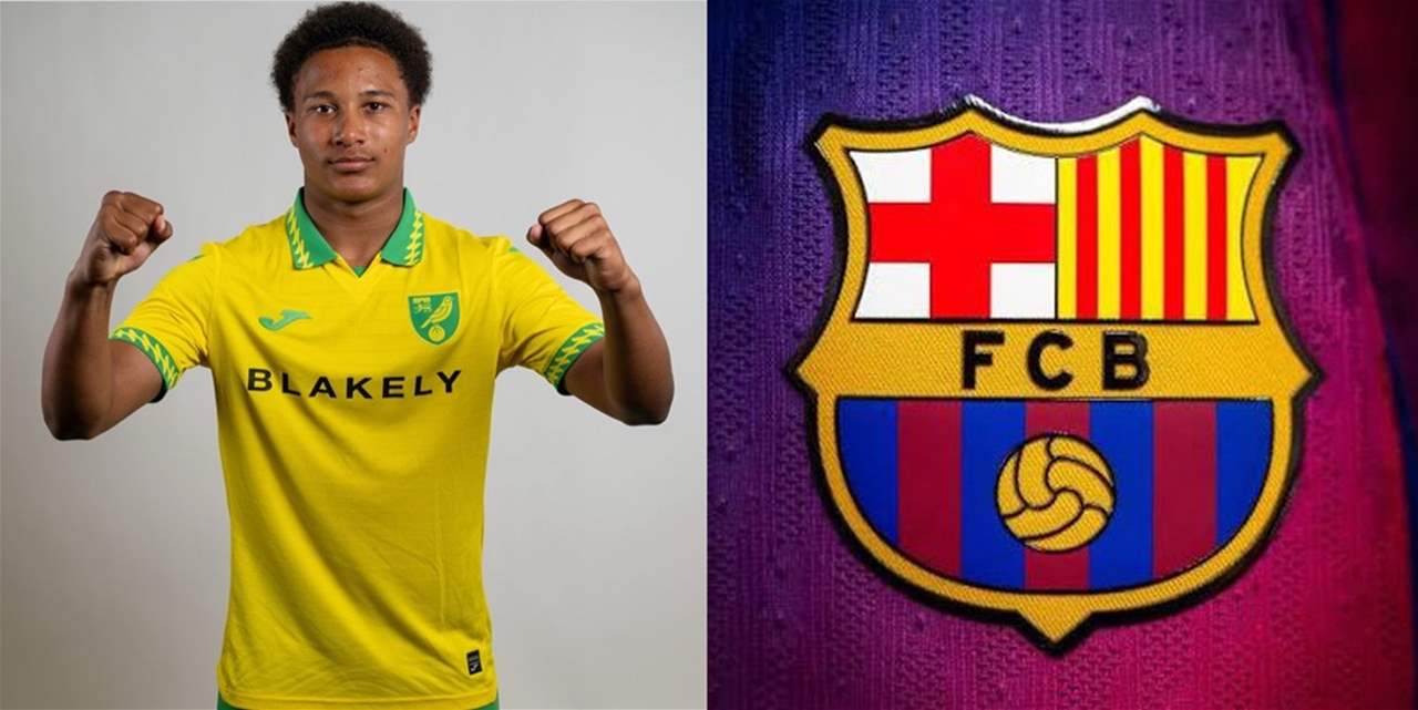 الموهبة الإنجليزية الصاعدة على أبواب برشلونة