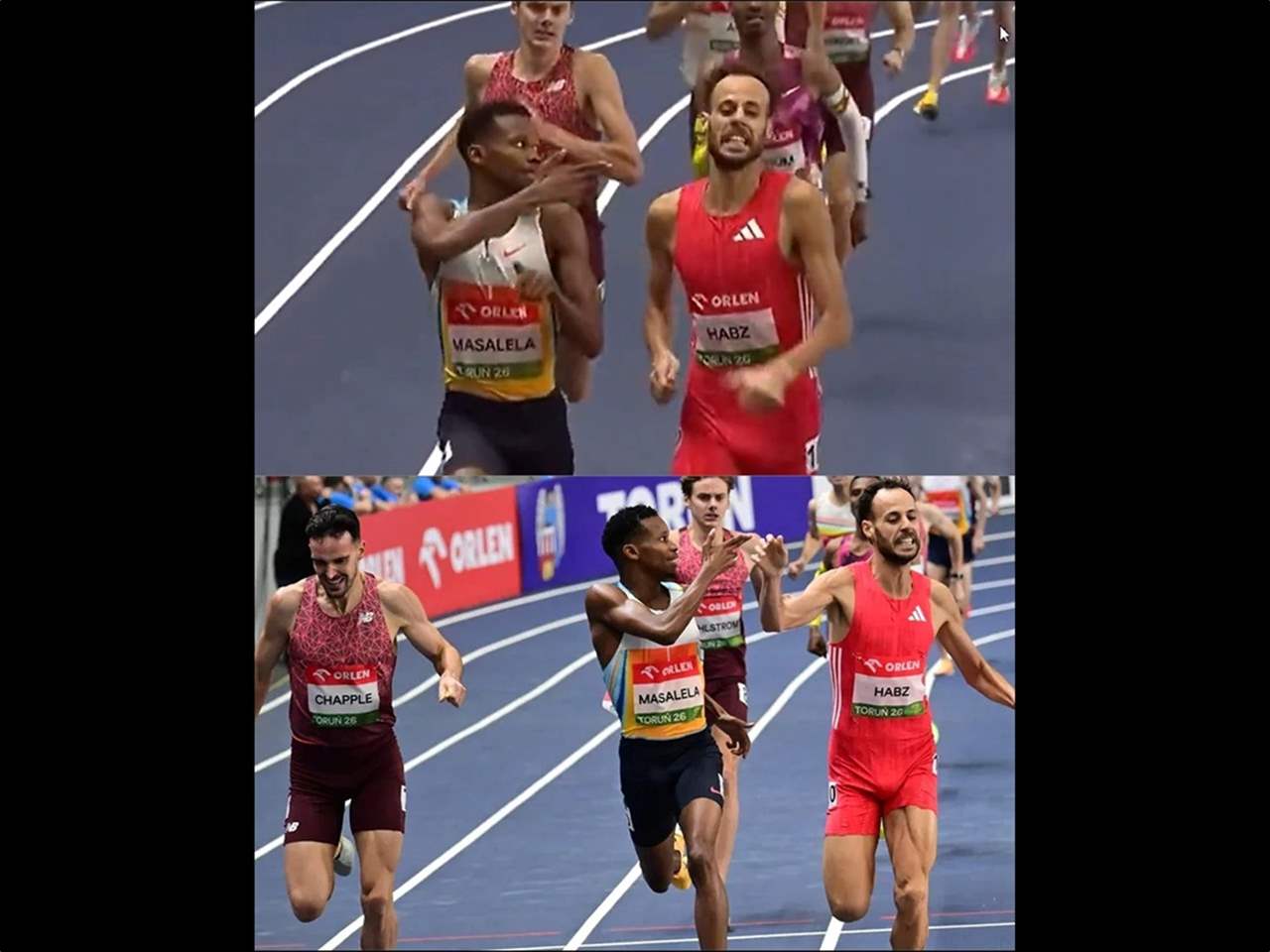 حركة يدّ تحرم الفائز لقبه وتمنحه للوصيف