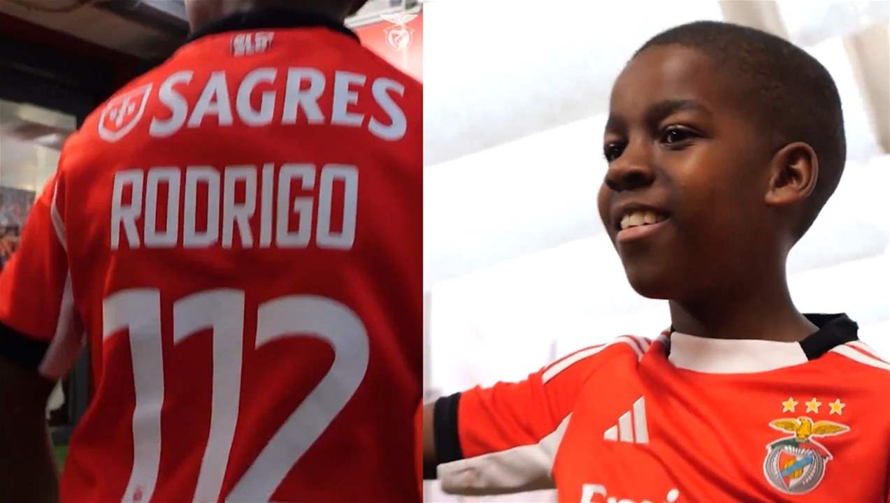 فيديو - بنفيكا يكرّم الطفل "البطل" رودريغو