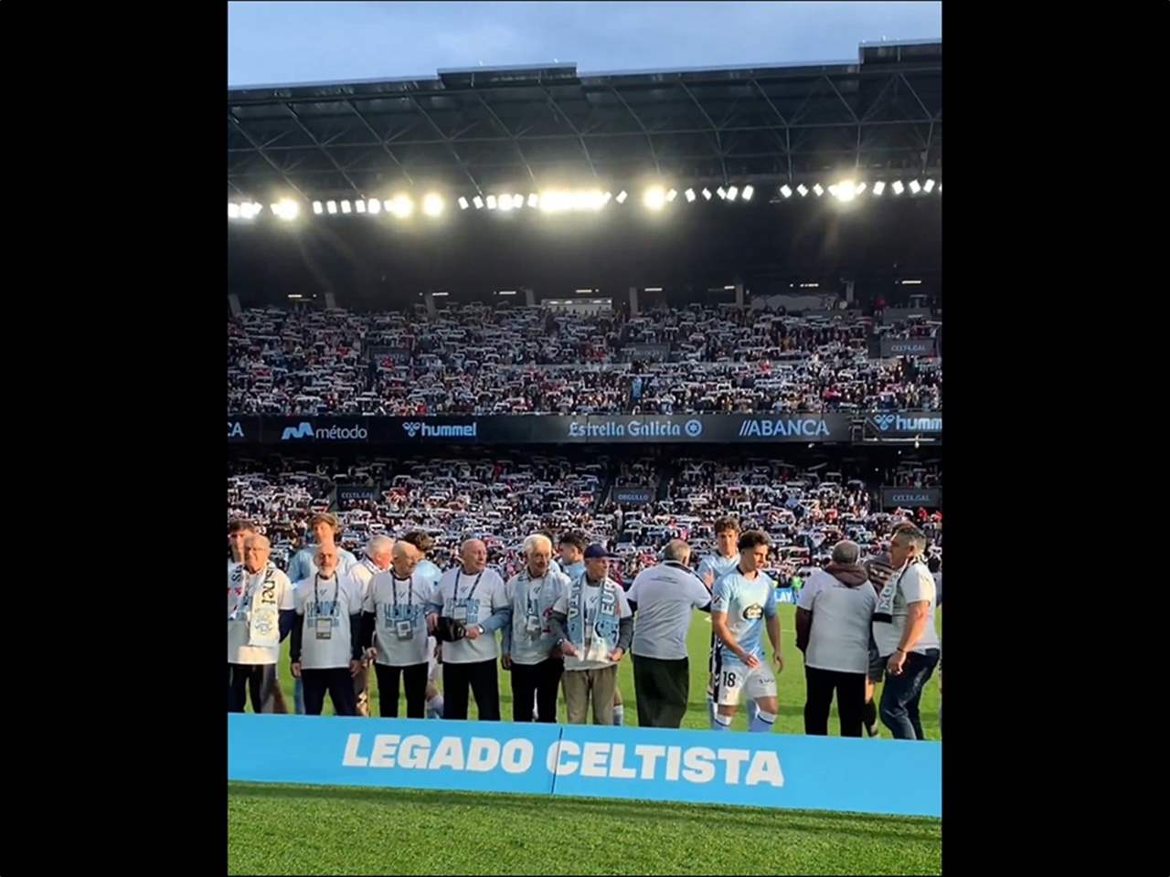 فيديو - سيلتا فيغو يستبدل "الأطفال" بكبار السنّ من مشجّعيه التاريخيّين