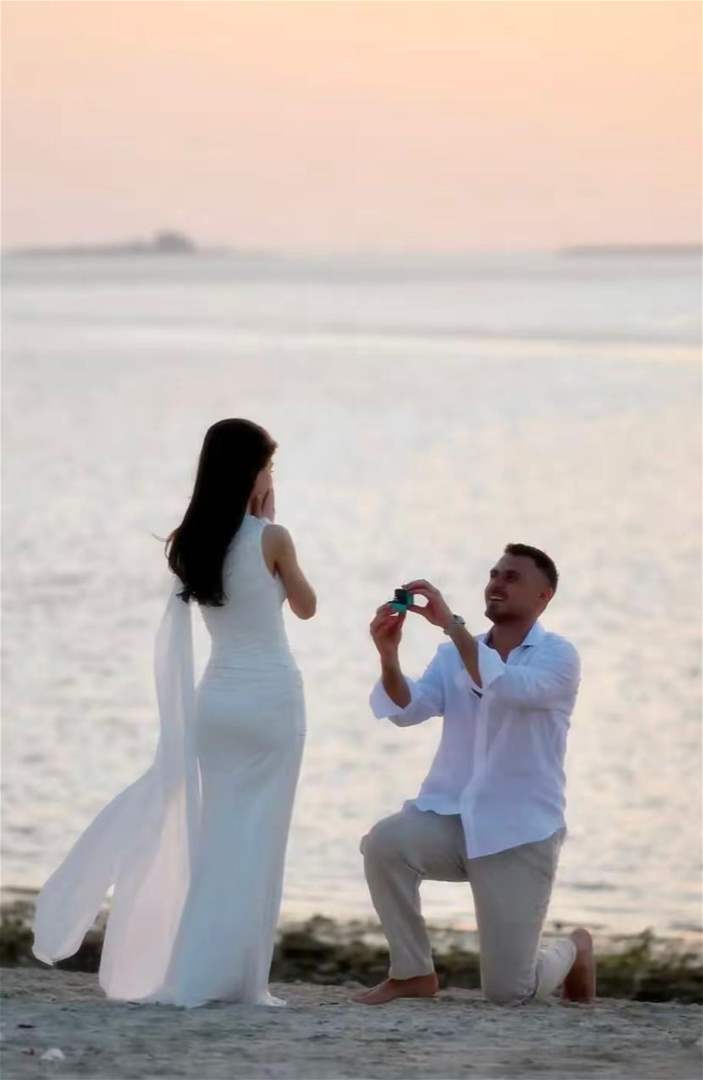 أول ظهور اعلامي لـ سيدرا بيوتي ورامي حمدان بعد خطوبتهما وهذا ما كشفاه