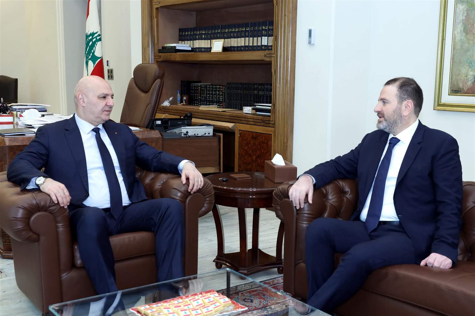 طوق بعد لقائه عون: البلد بأياد أمينة