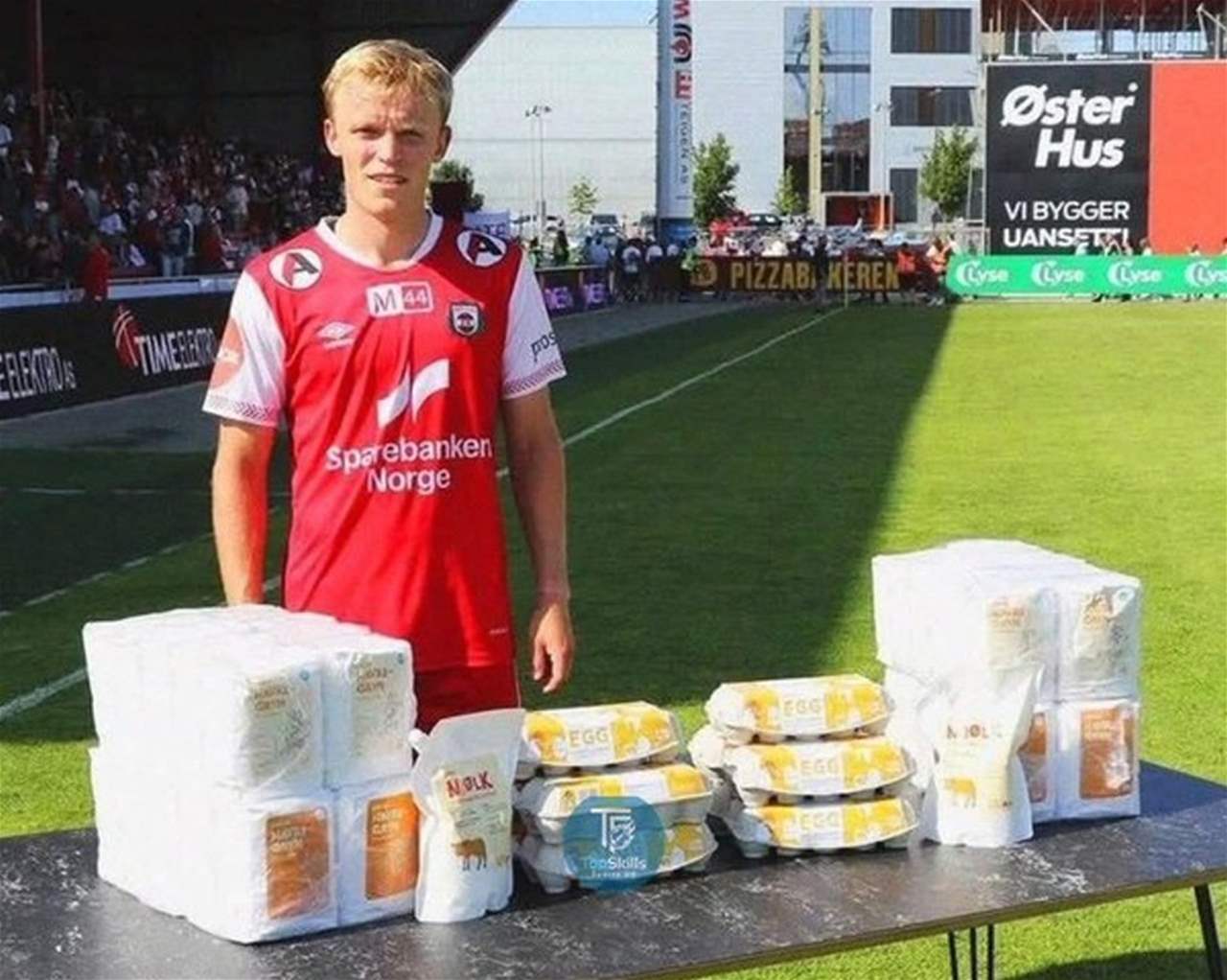 أغرب الجوائز: 100 بيضة و40 عبوة شوفان و20 لتراً من الحليب