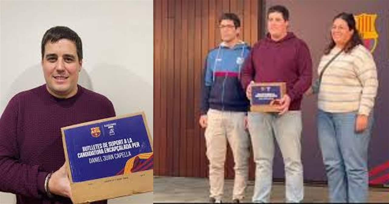 صنارة صيد وحذاء أنهيا طموح المرشّح لرئاسة برشلونة