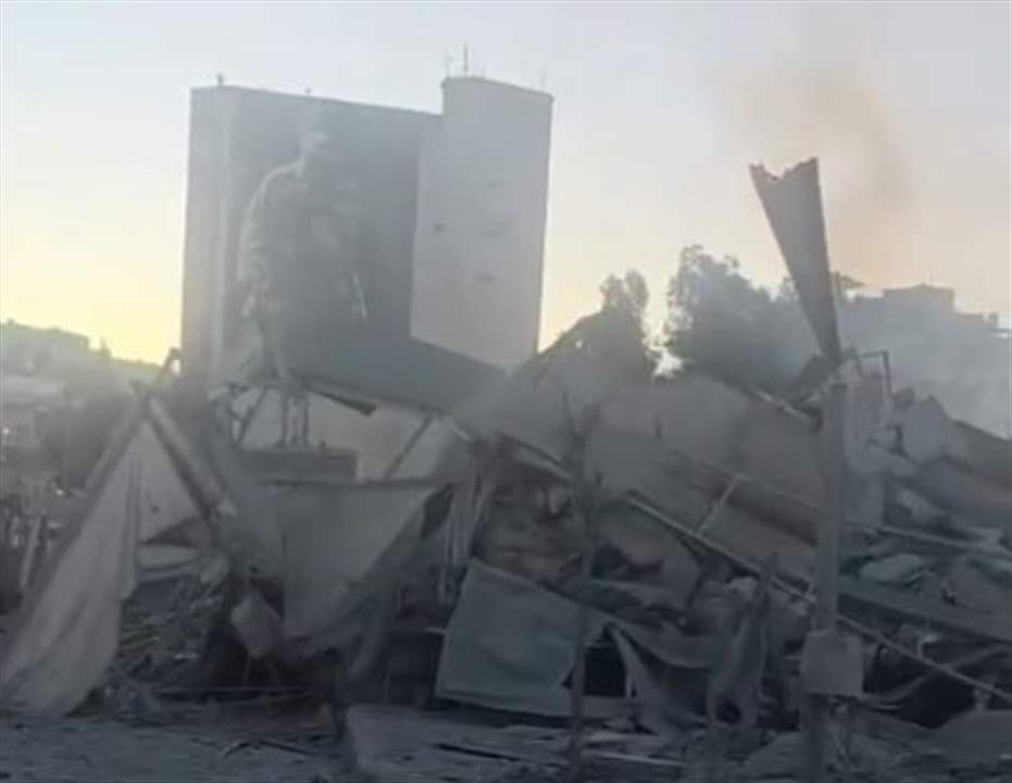 بالفيديو - مشاهد من الدمار في النبطية