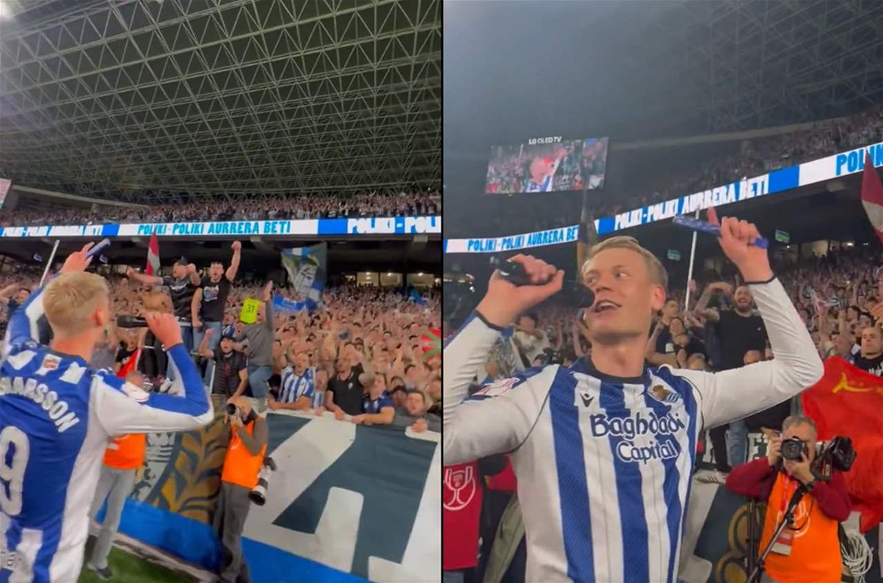 فيديو - باد باني وأوسكارسون أشعلا مدرجات "سان سيباستيان" 