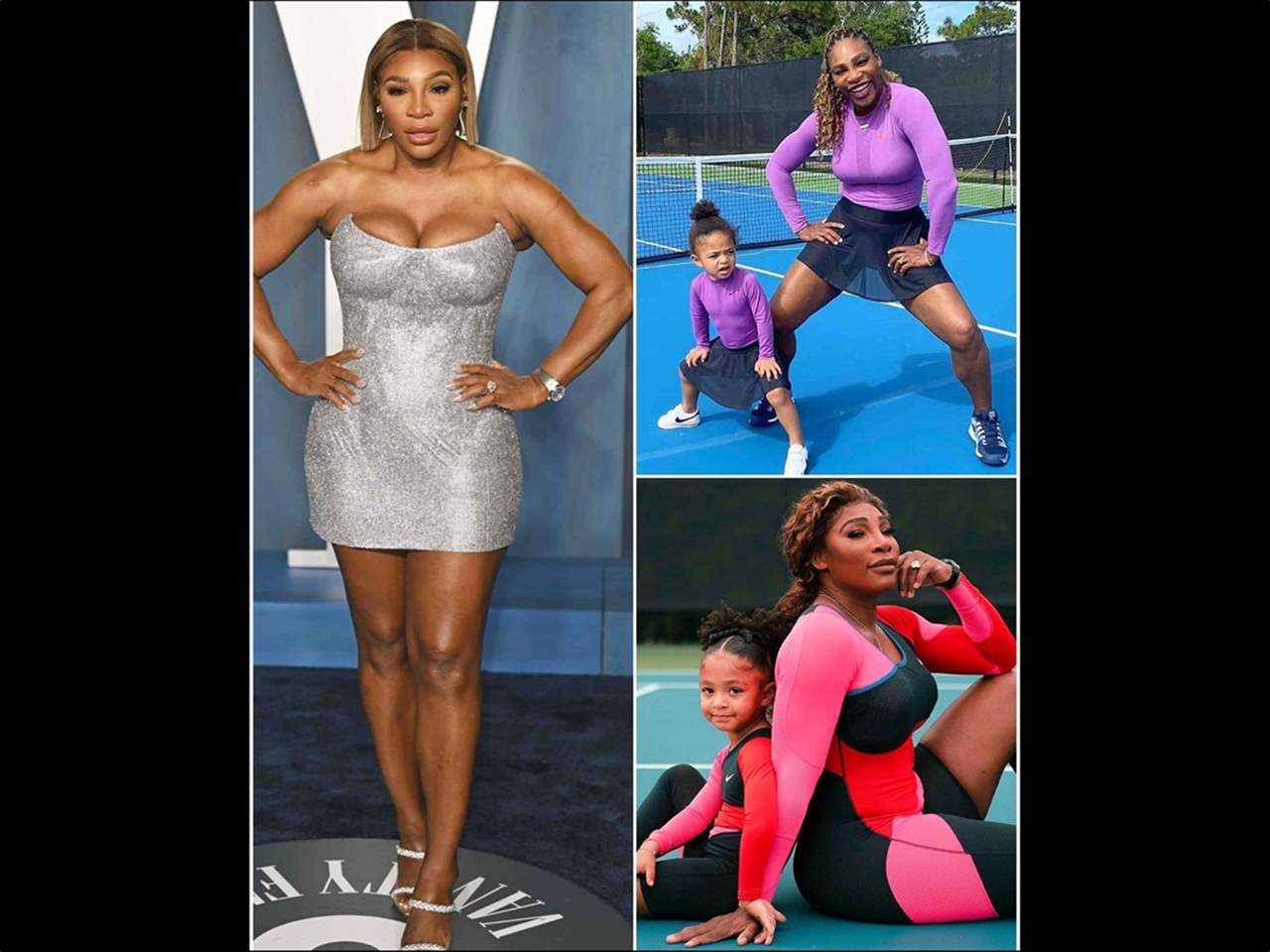 سيرينا وليامز تعطي ابنتها 7 دولارات اسبوعياً .. وبشروط