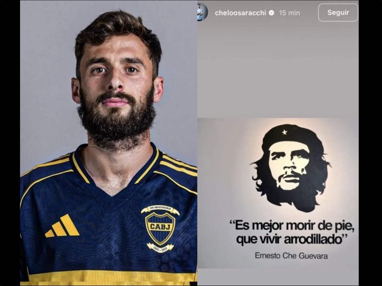 منشور يهاجم ميسي وسواريز ويقارنهما بتشي غيفارا