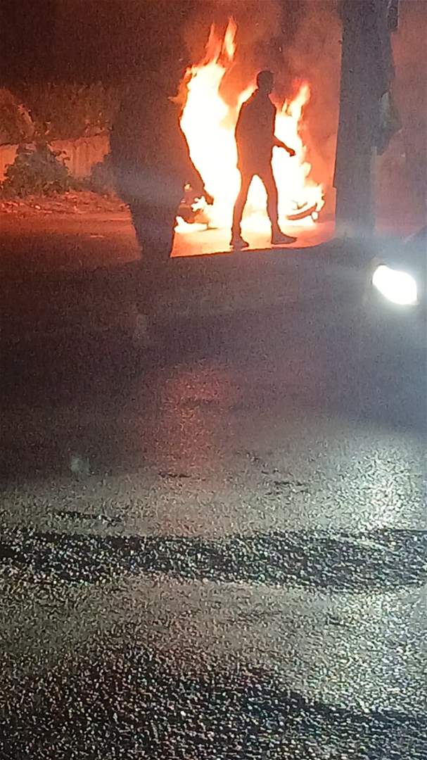 بالفيديو.. استهداف دراجة في الاوزاعي 