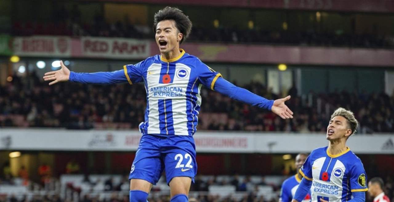 فيديو - ميتوما يفاجئ وفد الاتحاد الياباني في برايتون الإنجليزي