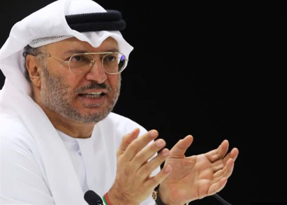 قرقاش ردا على عرقجي: الإمارات ما زالت تغلب العقل والمنطق وتبحث عن مخرج لإيران والمنطقة