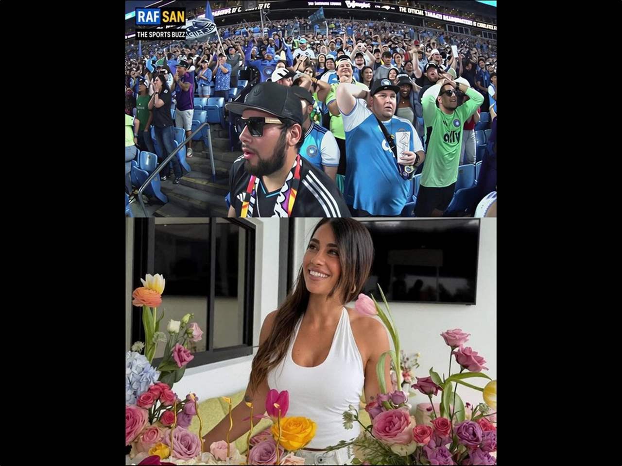 فيديو - غياب ميسي يُحبط جماهير شارلوت والسبب أنتونيلا