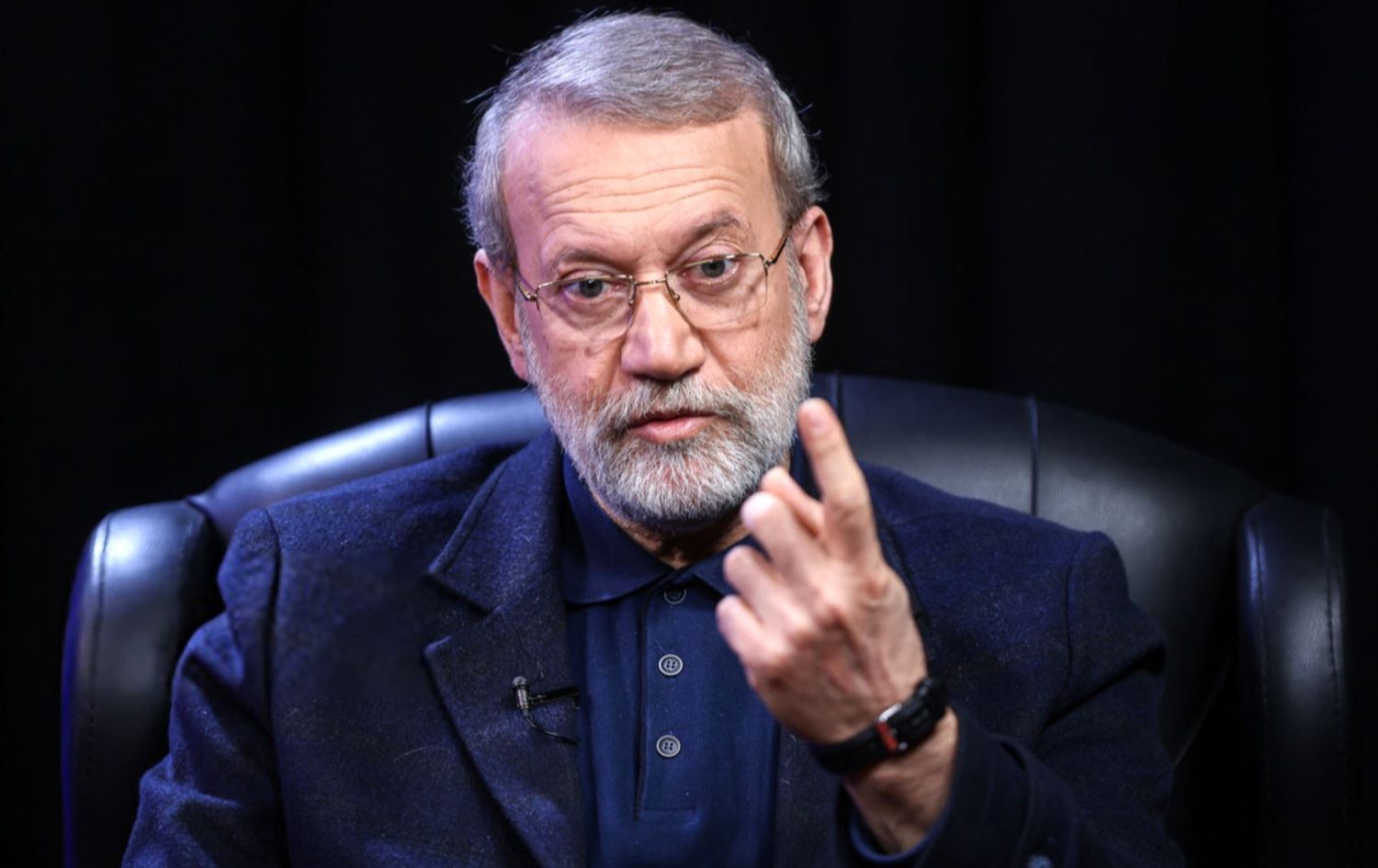 صورة من مكان اغتيال لاريجاني 