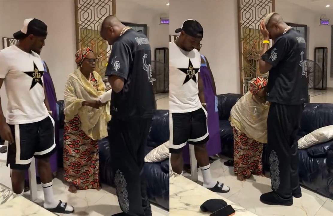 فيديو - والدة إيغالو تُبكي فيكتور أوسيمين