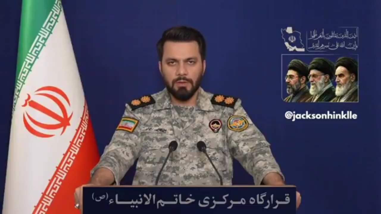 بالانجليزية.. المتحدث العسكري الايراني يوجه رسالة لترامب (فيديو)