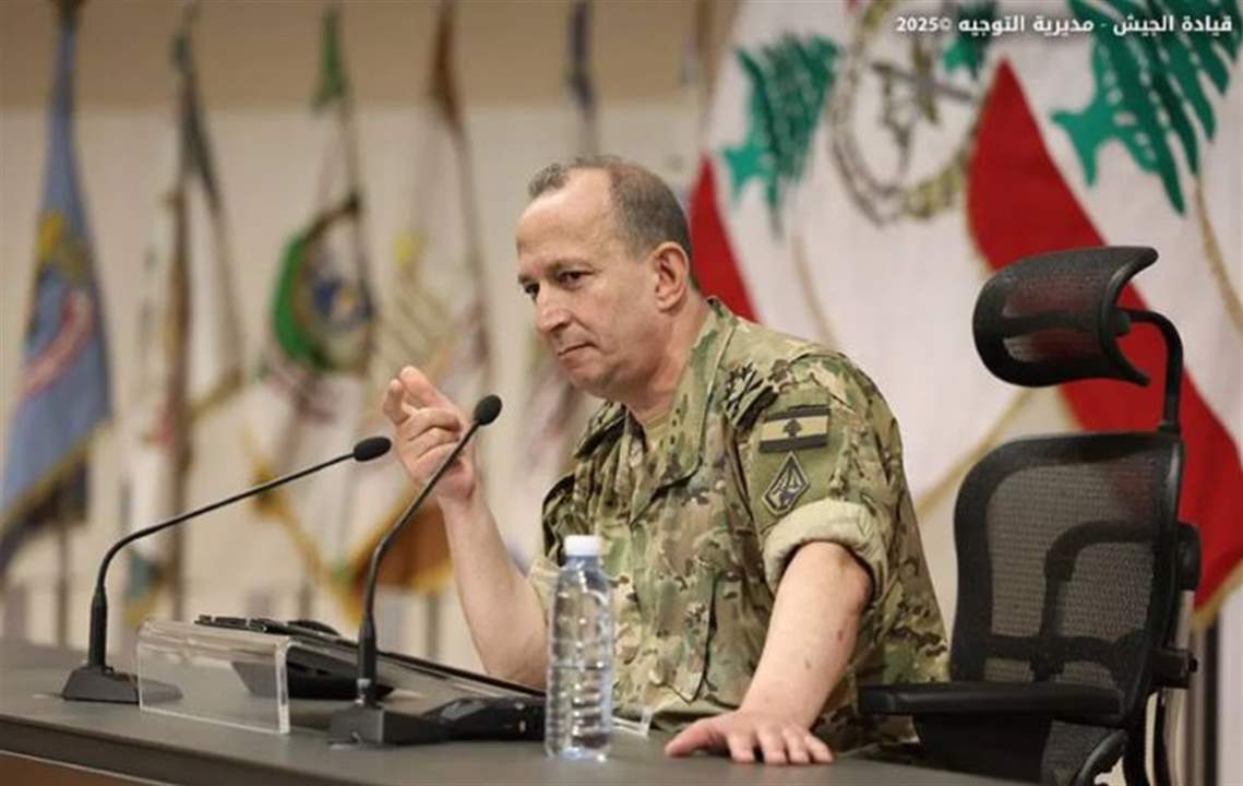 ​"بالرغم من حملات التحريض".. قائد الجيش: لن نتوانى عن تحمل مسؤولياتنا الوطنية 