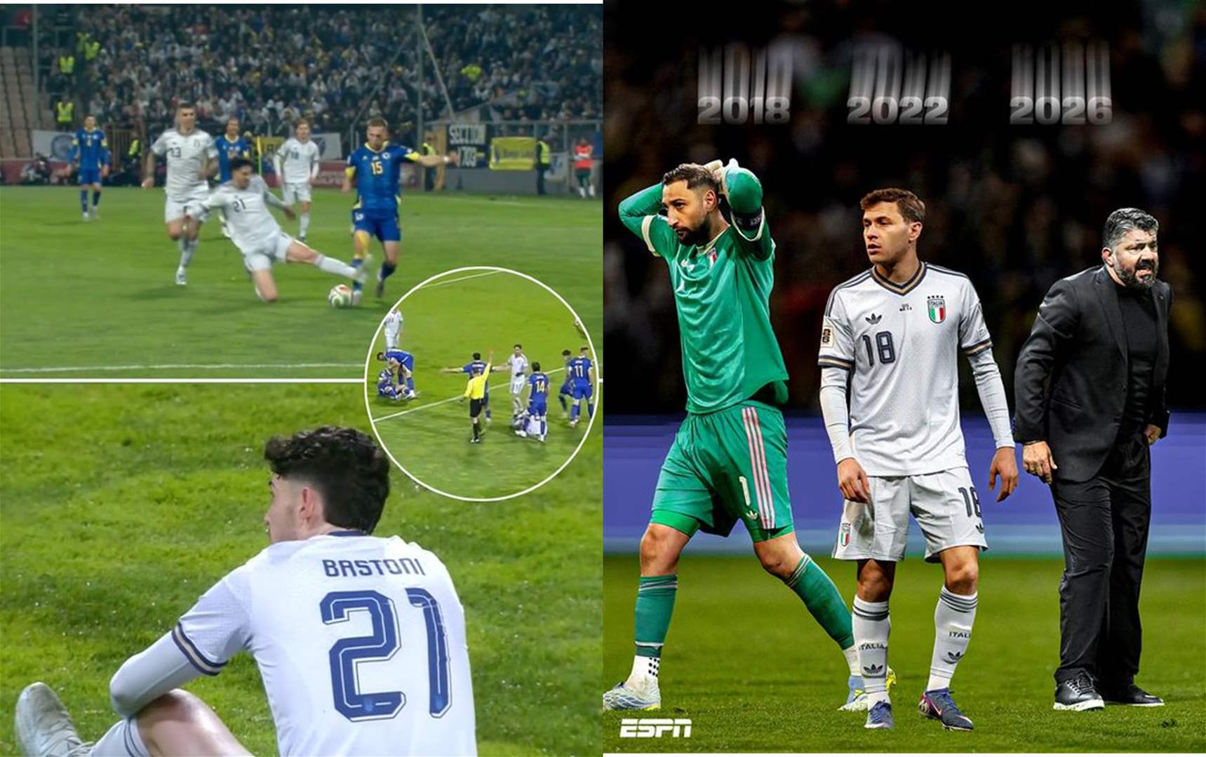 كأس العالم بلا النشيد الإيطالي لمدة 16 عاماً 