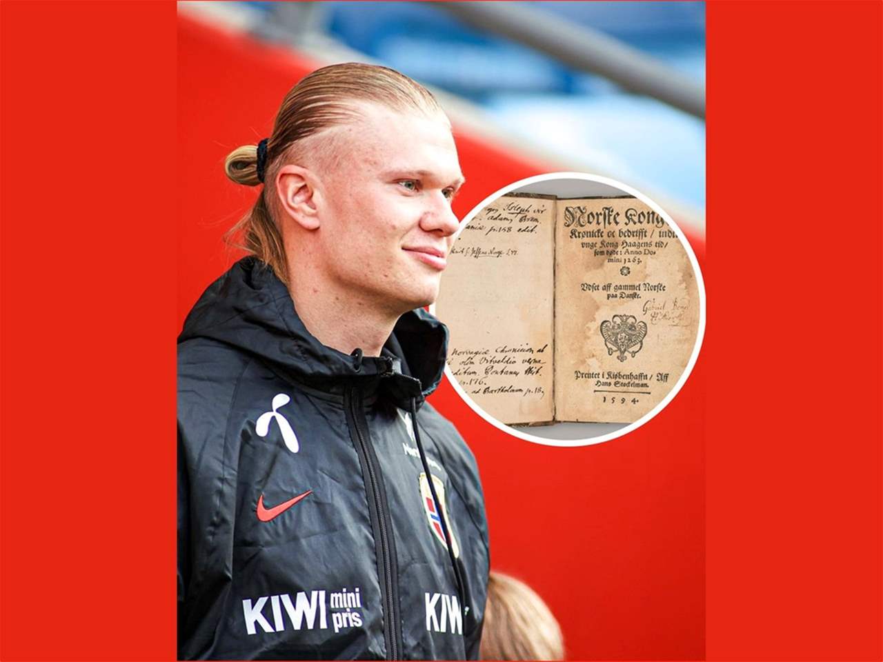 إرلينغ هالاند أهدى مسقط رأسه نسخة تراثية نادرة