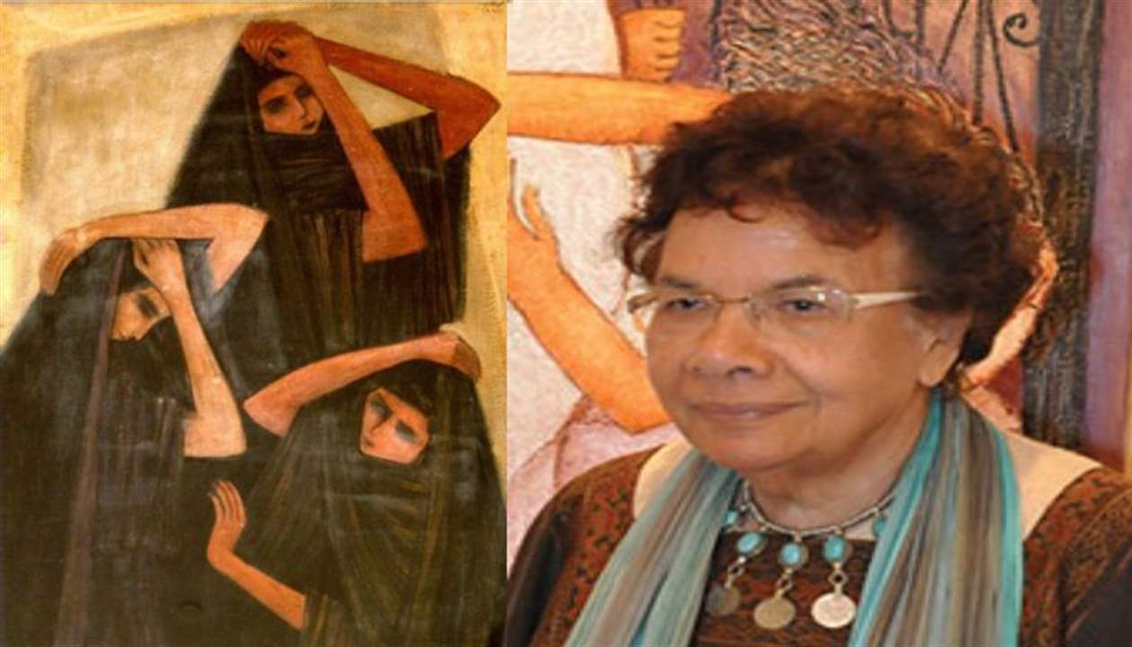 وفاة رائدة الفن التشكيلي زينب السجيني تهز الوسط الفني