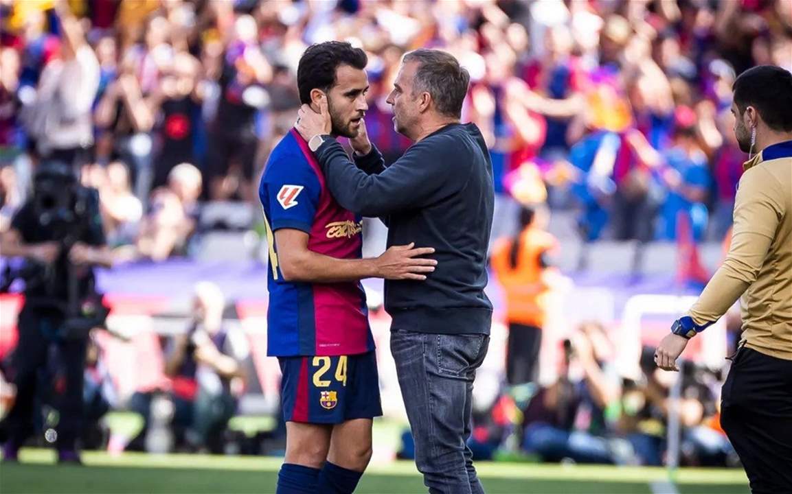 حدثٌ مؤلم عانى منه إيريك غارسيا قبل مواجهة أتلتيكو مدريد