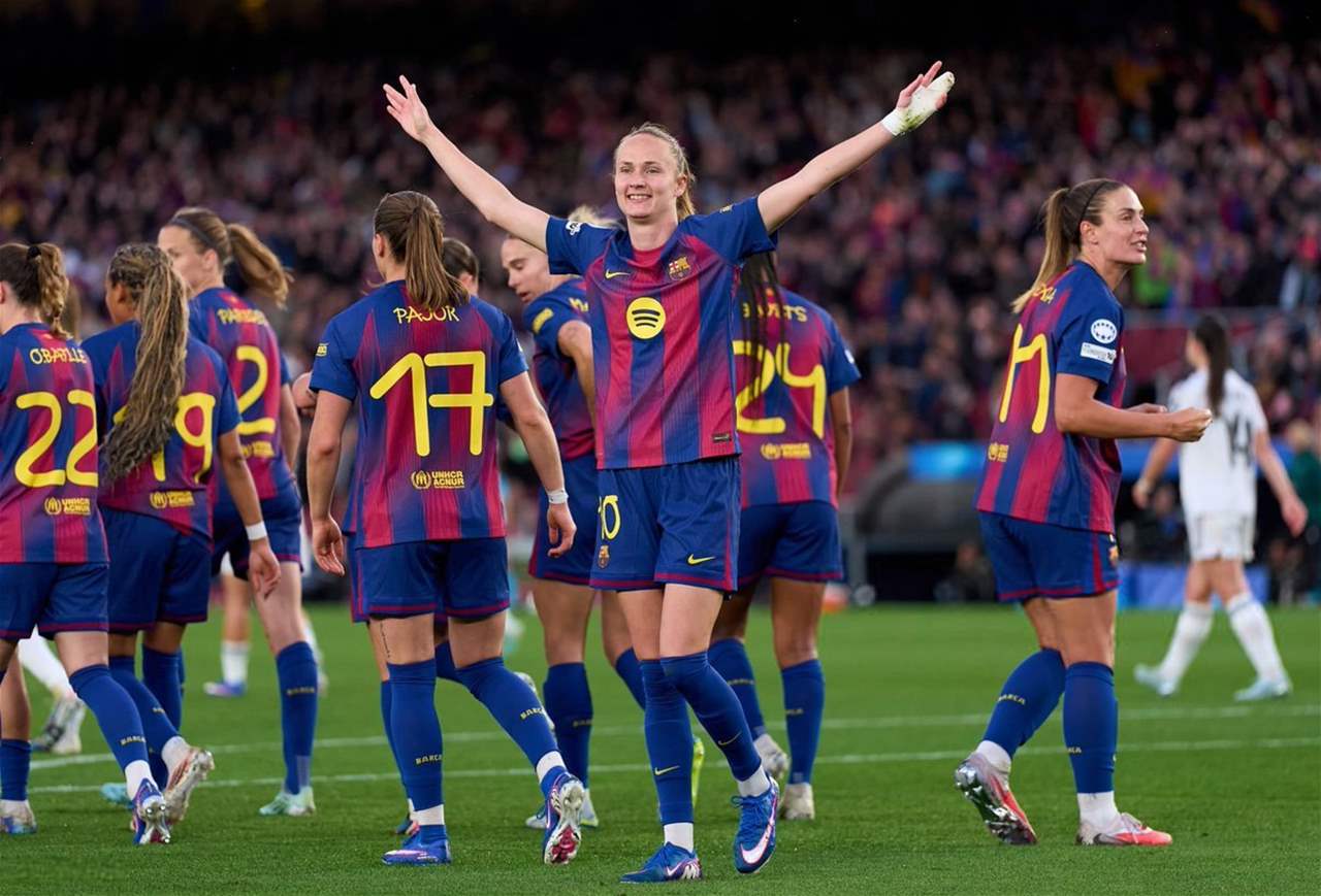 سيدات برشلونة تهيمن على التوقف الدولي بـ 15 لاعبة 