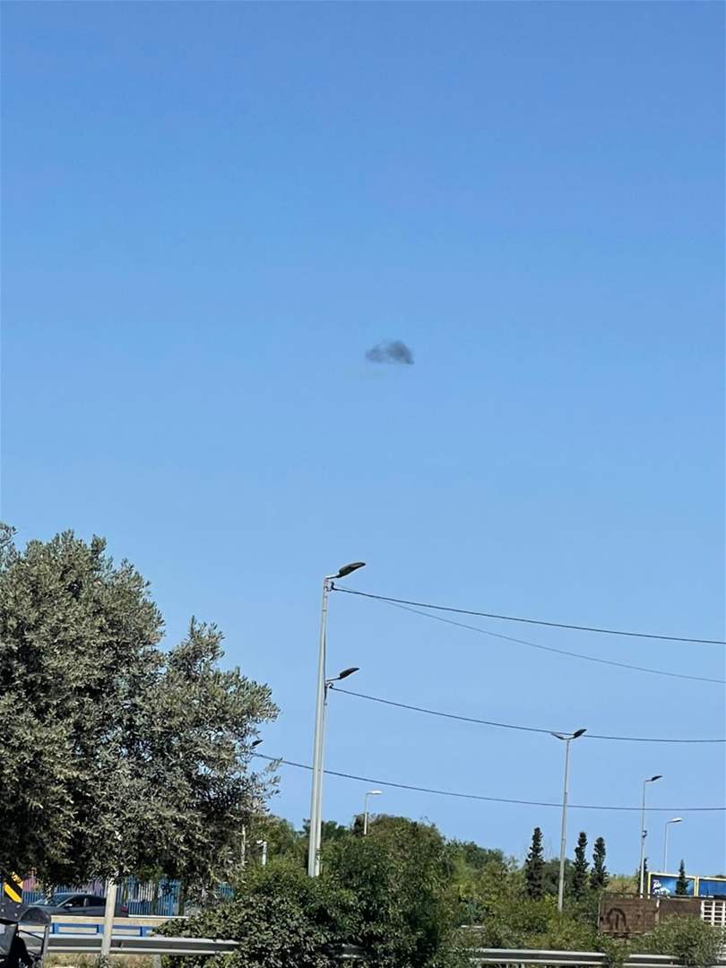 يالصورة -  قذيفة B7 في الضاحية الجنوبية 