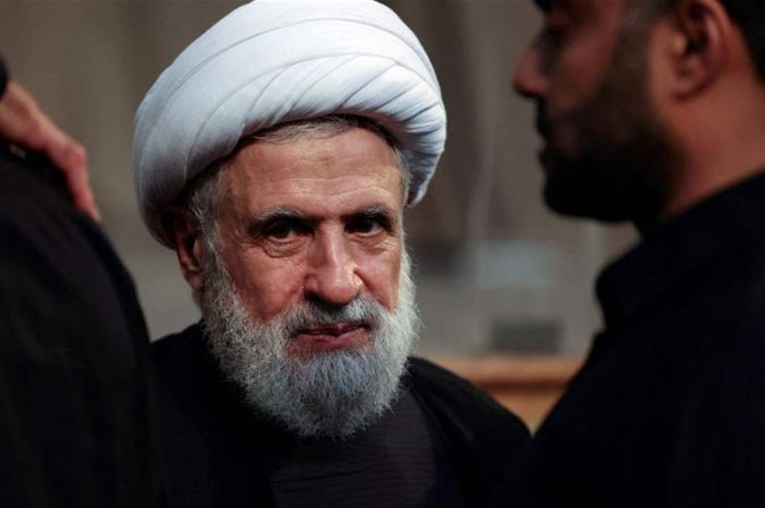 عشية المفاوضات دعا لإلغائها.. نعيم قاسم: باقون في الميدان 