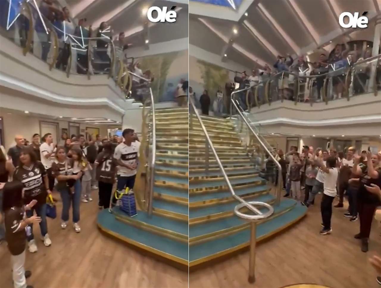 فيديو - جماهير بلاتينسي تغزو مونتيفيديو برحلة بحرية تاريخية 