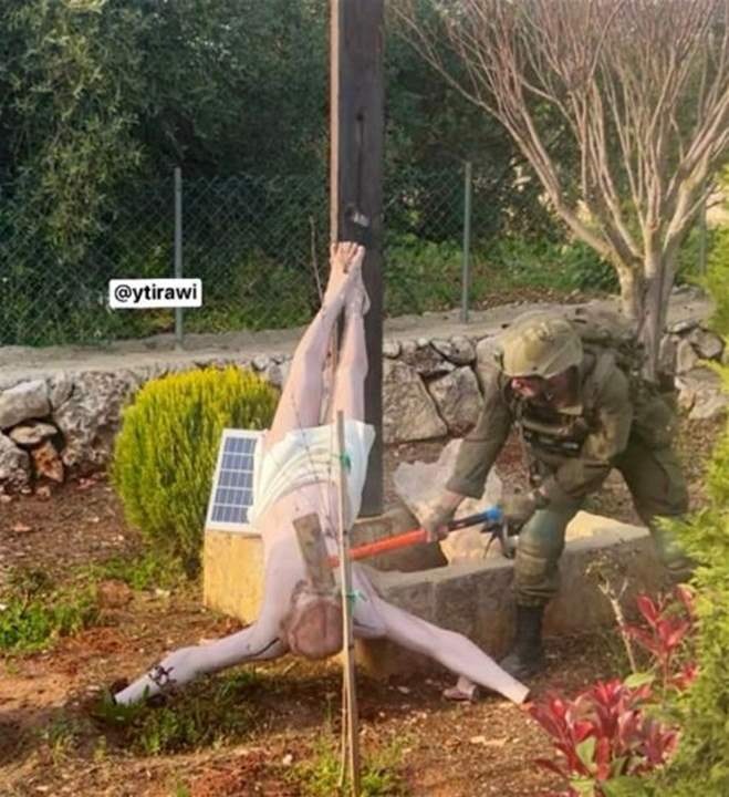 بعد صورة الاعتداء على تمثال المسيح.. الجيش الإسرائيلي يعلق!